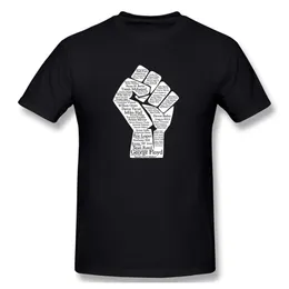 Powiedz ich nazwy Black Lives Matter T Shi Men's Basic z krótkim rękawem T-shirt europejski rozmiar T200827