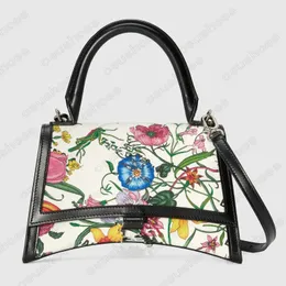 Projektant 681697 Ophidia Hacker Project Project Torka Kolekcja Women Projektanci Projektanci Letter Flowers Tote Bags w beżowym Ebony Canvas Cross