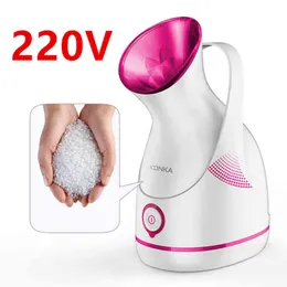 Konka Facial Steamer Tanque de água de grande capacidade 100 ml de limpeza suave e limpeza face spa elétrica spa 220505