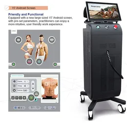 Multifunctional Dual Head ND YAG Diode Laser Hair Removal Machine 755nm 808nm 1064nm 3 wave 600W high power 808 diodes laser skin rejuvenation Pigment Remova