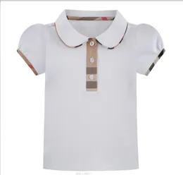 Летняя детская модная детская хлопковая футболка с короткими рукавами, детский топ с отворотами минимального дизайна, рубашка-поло для мальчиков и девочек