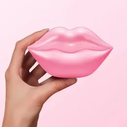 Różowe maski Peels wiśniowe kolagen linie wargi nawilżają glicerynę głęboko naprawy usta Załóż wilgoć Zmniejsz stratę dobrą jakość