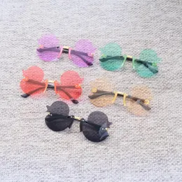 Kids Cute Animal Sunglasses Novelty Duck Bird Lenses Lovely Rimless Sun Glasses