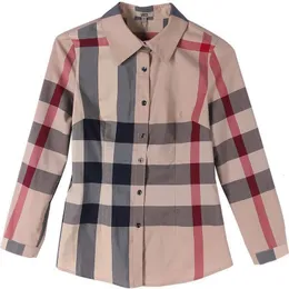 Europe 2022 Spring Summer Autumn Winter Four Seasons Striped Printed Long Sleeved Shirt With Lapel And Fashionable Design Blouse From 41 53 DHgate