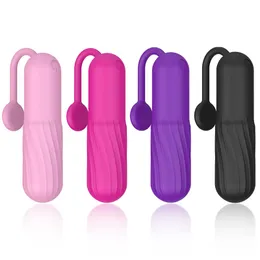 Mermiler Vibratör Şarj Edilebilir 10 Ayar Titreşimli Seks Oyuncak Su Geçirmez Klitoral Vibratörler