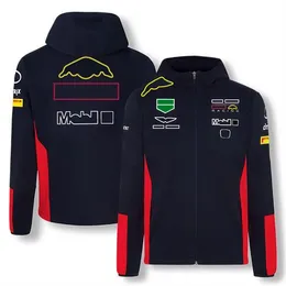 F1 New Season Uniform Men Women Fan Clothing Team Long-sleeved Racing Sweater Jacket Autumn and Winter Casual Sweatshirt a2