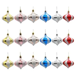 Party Decoration Christmas Printed Balls Pendant Accessories Tree Ornaments Home Hanging Decorations Xmas Year Gift ToysParty