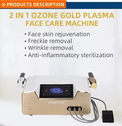 two handles other beauty equipment plasma lift pen cold ozone acne treatment skin tightening machine eyes lifting device anti-acne pore removal system for salon use