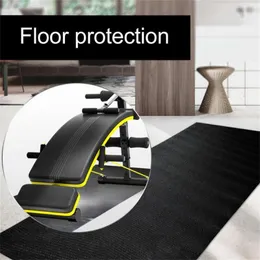 Accessories 120x60cm Exercise Equipment Mat Durable Wear-resistant Treadmill For Floors Protection Training