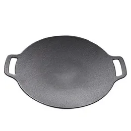 BBQ Outdoor camping barbecue plate Cooking Utensils Korean plates gas induction cooker with frying pan grill plate barbecues supplies