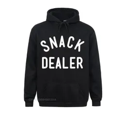 Mäns Hoodies Sweatshirts Snack Återförsäljare Mom Lärare Dagsväll Rolig present Present Hoodie Slim Fit Långärmad Sportkläder för kvinnor faller