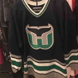 Nik1 Nadir Vintage 44 Chris Pronger Hartford Whalers Hokey Jersey Dikişli Herhangi Bir Adı ve Sayı Forması Özelleştirilmiş Özelleştirilmiş