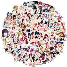 Vattentät klistermärke 50/100 st Anime Hentai Stickers Sexig Pinup Girl Waifu Bunny Dekal Vinyl Gitarr Laptop Bildekal Vuxen Otaku Toys Vattentäta bildekaler