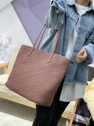 HBP Woven borsa a tracolla da donna 2022 versione coreana della marea pura tote tessuta a mano largebag semplici borse di grande capacità 55555