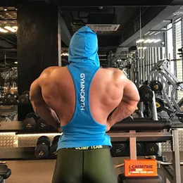 Herren Tank Top Mit Kapuze – Sportweste, ärmellos, Atmungsaktiv, Für Gym, Bodybuilding & Freizeit