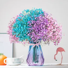 90Heads 52cm Babies Breath Artificial Flowers Plastic Gypsophila DIY Floral Bouquets Arrangement for Wedding Home Decoration C0622X04
