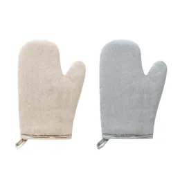 10.2INCH Professionell ugnsmycke Premium Värmebeständig nordisk köksugn Handskar Bomullinkläder Quilted Oversized Mittens för matlagning och bakning BBQ Potholders