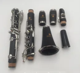 Professional Woodwinds 17 Key Clarinet Bb Tune B Flat Nickel Plated Instrument For Student