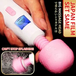 NXY Vibratori 8 velocidades vibradores grandes poderosos para as mulheres varinha mgica corpo massageador brinquedo do sexo a mulher clitris 0406