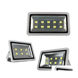 Str￥lkastare 300W 400W 500W LED Landscape Lighting IP65 Flood Light Street Lamp Spotlight Outdoor Drop Delivery Lights Dhtad