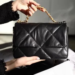 10A 最高品質 19 バッグ女性ハンドバッグ 26 センチメートルシープスキンクロスボディバッグファッションショルダーバッグ高級チェーンバッグデザイナーバッグ女性財布財布とボックス C008