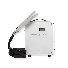 Salong Professional Freeze Surface Machine Hair Curling Freezing Ice Cold Treatment Frozen Flat Iron