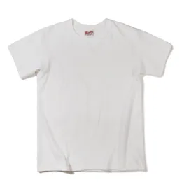 Camisetas tubulares Bronson pesadas manga curta gola redonda camiseta básica masculina de verão CX220421