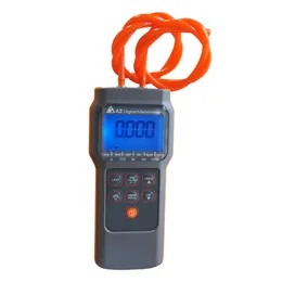 Portable digital gauge/differential pressure meter AZ82012 Manometer 99 points manual memories