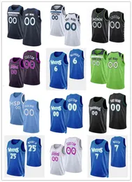 Koszykówka uczelni nosi 75. niestandardowy Minnesota''timberwolves''patrick 22 Beverley 10 Jake Layman 4 Jaylen Nowell 20 Josh Okogie Basketball Jerseys