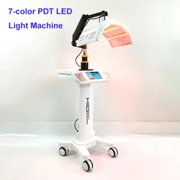 High End PDT Light Therapy Maszyna LED do zmarszczek i usuwania trądziku 7 kolorowych fotonów odmładzanie skóry LED