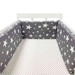 200*30cm Baby Crib Fence Cotton Bed Protection Railing Thicken Bumper One-piece Crib Around Protector Baby Room Decor G220421