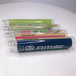 空のプレミアムメインボードITX 1グラムFuture Pre Roll 115mm Glass Blunt Tube Wholoperale Preroll Bottle Packaging