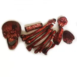Stock Halloween Plástico apodrece os ossos de vida 14 peças para escape House Halloween Props Halloween decoração