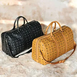 MM duffel bags Grande capacidade saco de viagem moda carta bolsa de compras de luxo design clássico saco de viagem 220831
