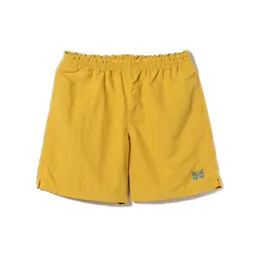 Herrenhosen Sommer Männer Frauen Qualität Stickerei Schmetterlingsnadeln Trackshorts Awge Hosen 2022SS Elastic Taillen -Shortsmen's Shorts 410