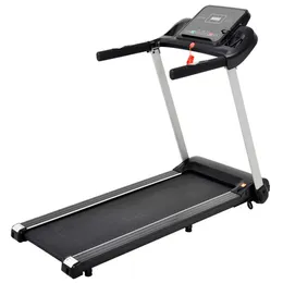 Treadmilles Elektrikli Motorlu Yürüyüş ve Jogging Koşu Makinesi Kalp Nabız Monitörü ve Hoparlör, Ev Gym için Koşu Bandı US261Z
