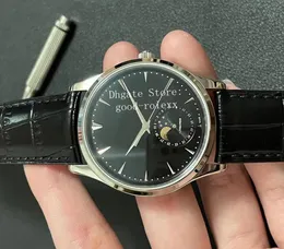 39mm Watches For Men Moon Phase Display Automatic Cal.925