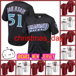 Maglie con backs 51 Randy Johnson Diamond Josh Rojas Archie Bradley David Peralta Ketel Marte Pavin Smith Nick Ahmed AsdRubal Cabrera