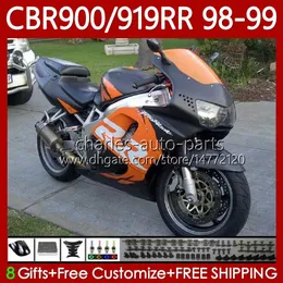 Honda CBR 900 919 RR CC 98-99歳CB 919 CCフラットオレンジCBR919 CBR900 RR CBR919RR 98 99 CBR900RR 1998 1999 1999 1999