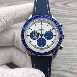 Kronograf Superclone A Watches Wristwatch Lüks Moda G Tasarımcısı O M E Miga Haima Otomatik Mekanik Çok Fonksiyonlu Saniyeler W