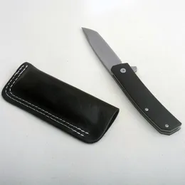 Offerta speciale Coltello chiudibile Butterfly 601 Flipper D2 Stone Wash Tanto Blade G10 con manico in lamiera di acciaio inossidabile Sopravvivenza Coltelli tascabili tattici EDC