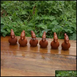 Konst och hantverk Arts Gifts Home Garden Water Bird Whistle Vintage Ceramic Whistles Clay Ocarina Warbler Song Chirps Children Bathing Toys S