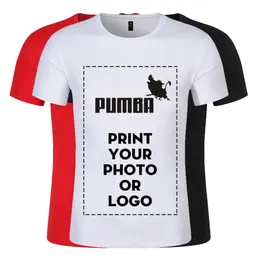 Создайте свой собственный мягкий шелковый хлопковой индивидуальный дизайн и печатный дизайн и печати для команды компании Men Men Short -рубашка T -рубашки 220616