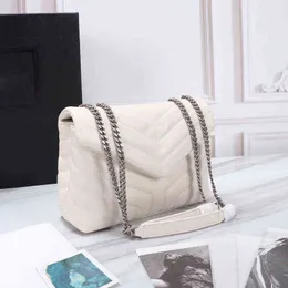 5A2021 Fashion Crossbody Bags Luxury Designer Handbag Women Handbags Single ShoulderBag chain flap LOULOU Tote Wallet high-quality Purse 25cm