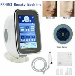 Mesotherapy Gun Korea EMS Facial Nano Mesogun Beauty Apparatus Microneedle Mesotherapy Machine Painless RF Needleless Syringe Guns for Salon Use