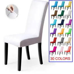Chair Covers Meijuner Solid Cover Spandex Slipcover Modern Stretch Elastic For Room Party Universal Kitchen ChaircoverChair