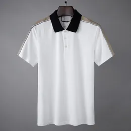Projektanci mody Polo t-shirty patchwork dla mężczyzn damskie dłonie Top luksusowe wyszywane litery koszulki odzież krótkie anioły koszulki polo z rękawami M-2XL