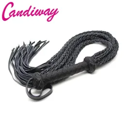 Beleza ItemsCatwhip BDSM Whip Jogos Adultos para Casais Papel Cosplay Sexy Brinquedos Produtos Spanking Fetish Fantasy Flogger Mulheres / Homens Beleza Itens