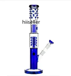 Hockahs Shisha Heady Glass Dab Rigs 두꺼운 물 봉투 오류 파이프 파이프 Freezable Coil 흡연 액세서리 14mm 관절