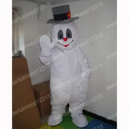 Trajes de trajes de boneco de neve natal